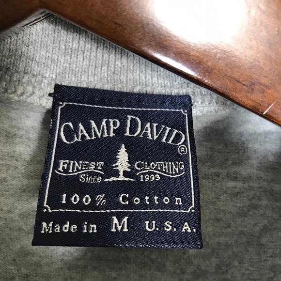 Camp David Iowa State 3/4 button t shirt Men's Crew Neck Tee size medium - Picture 3 of 6